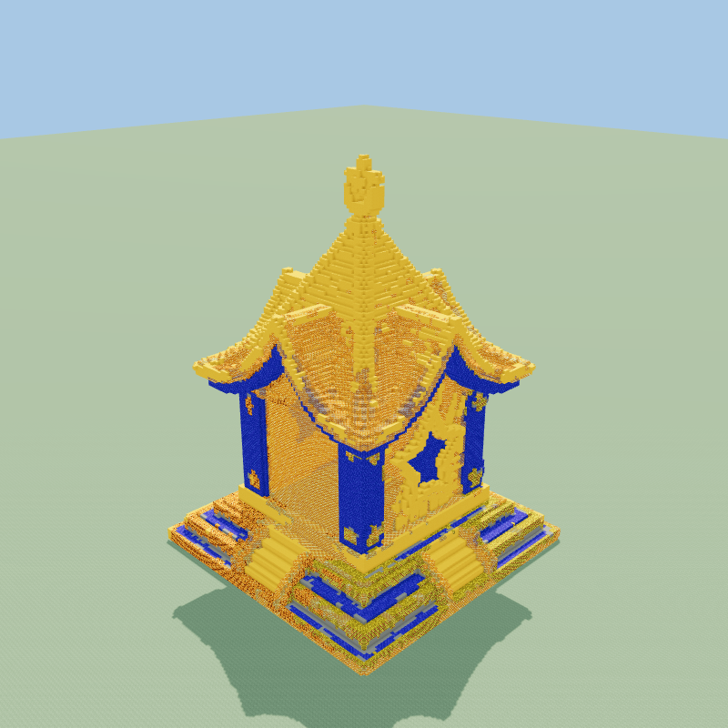 Gilded Star Temple flip